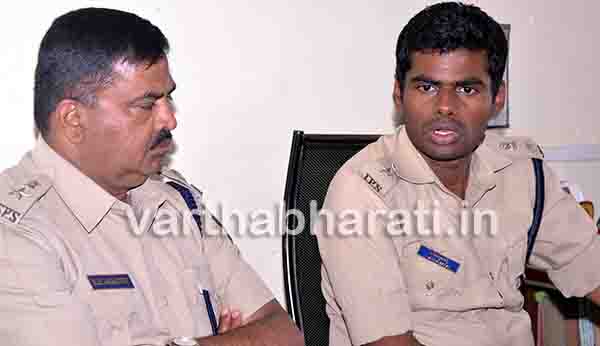 ಚಿಕ್ಕಮಗಳೂರಿನಲ್ಲಿ ದುಷ್ಕರ್ಮಿಗಳಿಂದ ಪೊಲೀಸರ ಮೇಲೆ ಪೆಟ್ರೋಲ್ ಬಾಂಬ್ ಎಸೆತ : ಎಸ್ಪಿ ಅಣ್ಣಾಮಲೈ